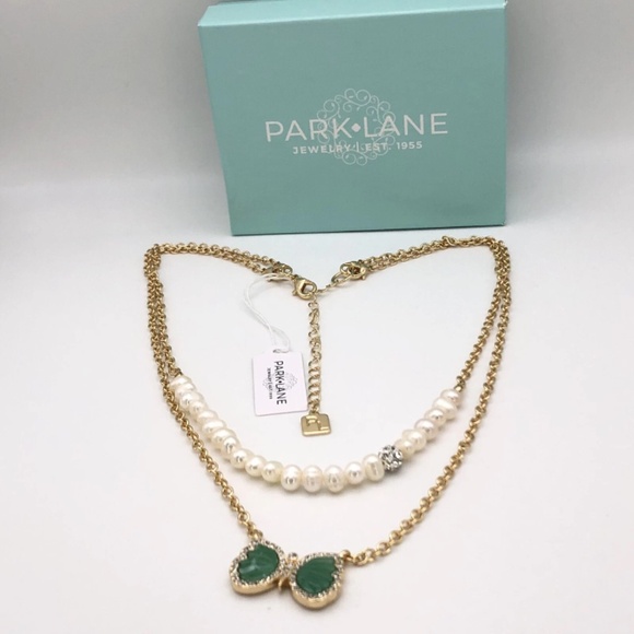 Park Lane 2 Layered Butterfly Necklace - Picture 3 of 5